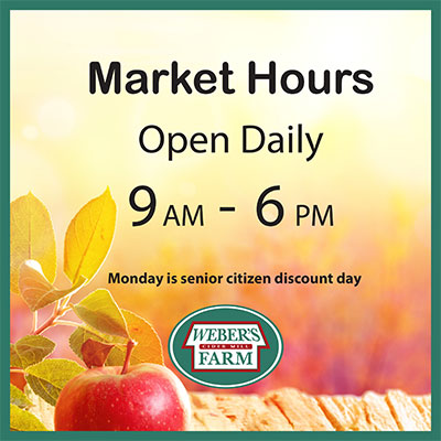 Check out our current market hours!